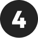 Icone Numeral 4