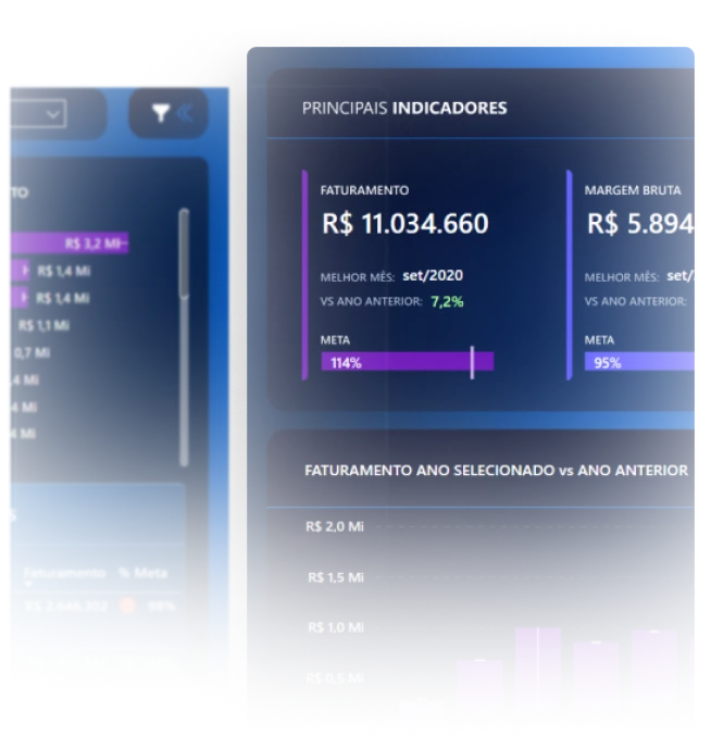 Principais indicadores