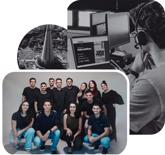 Foto time de Desenvolvimento e Suporte da Potencializou